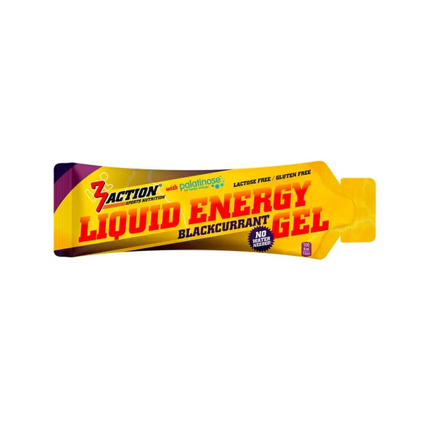 Packung von 3Action Liquid Energy Gel
