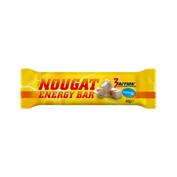 Packung von 3Action Nougat Energy Bar