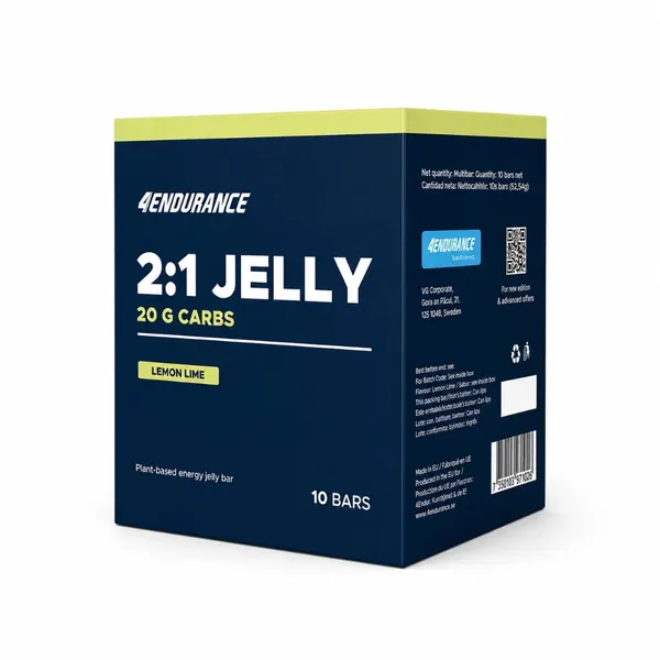 Packung von 4Endurance 2:1 Jelly Bar