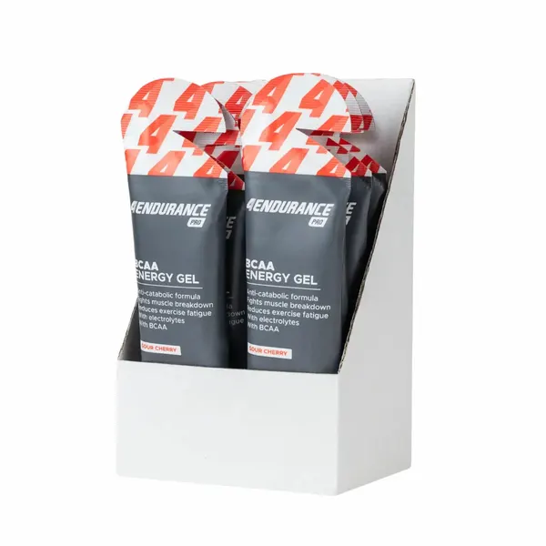 Packung von 4Endurance Pro Energy Gel With BCAA