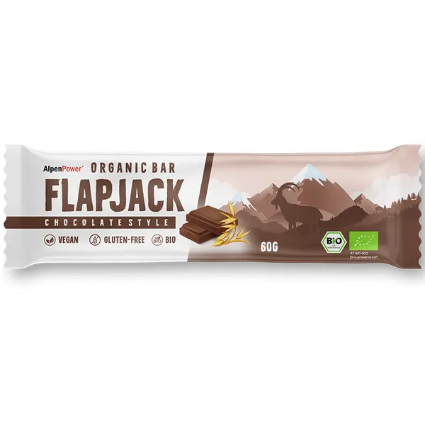 Packung von AlpenPower BIO Flapjack Riegel