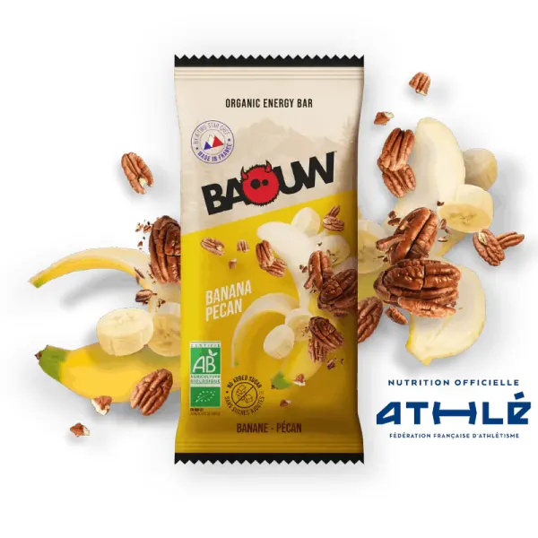 Packung von Baouw Energy bar Banana