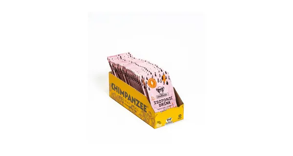 Packung von Chimpanzee Isotonic Drink