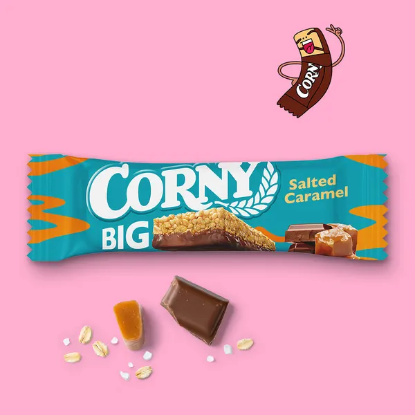 Packung von Corny BIG Salted Caramel
