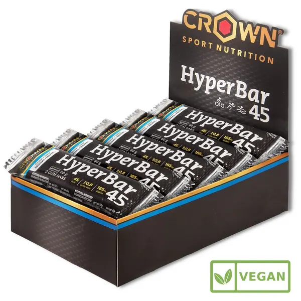 Packung von Crown Sport Nutrition HyperBar 45 (1:0,8)
