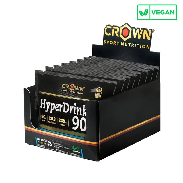 Packung von Crown Sport Nutrition HyperDrink 90 (1:0,8)
