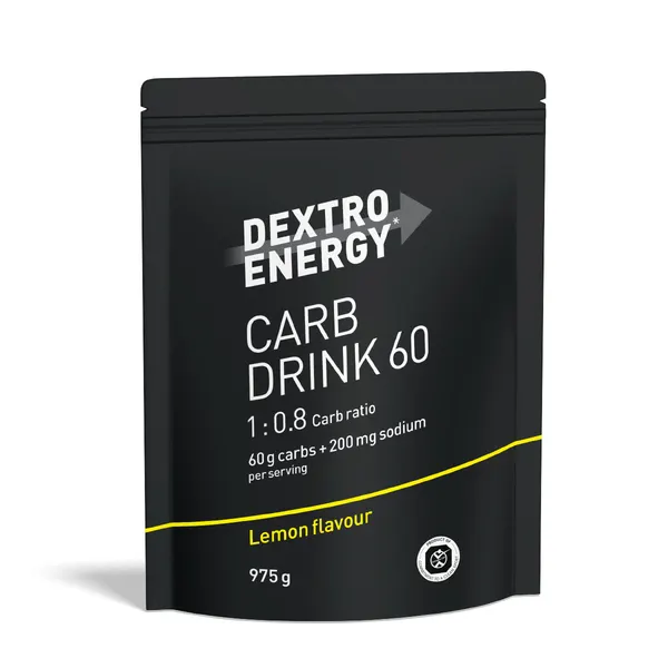 Packung von Dextro Energy Carb Drink 60 Lemon