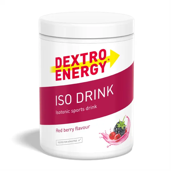 Packung von Dextro Energy Iso Drink