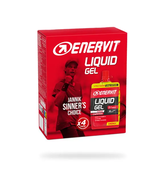 Packung von Enervit Liquid Gel Caffeine