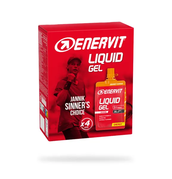 Packung von Enervit Liquid Gel