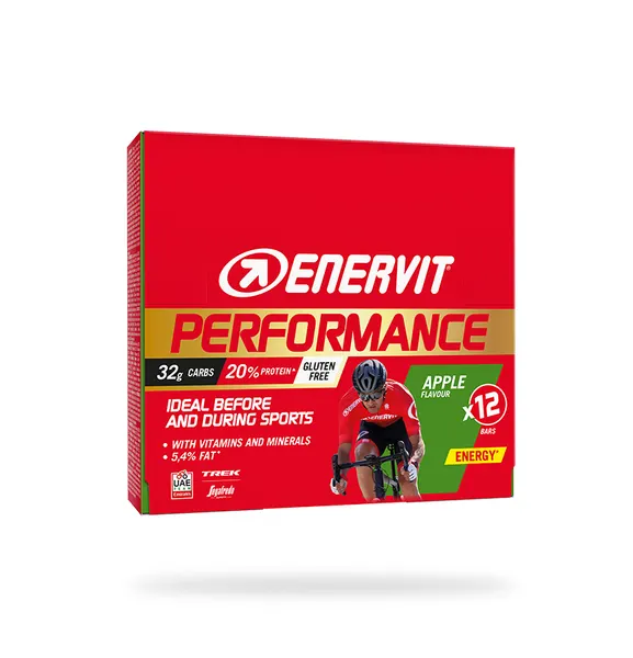 Packung von Enervit Performance Bar Apple