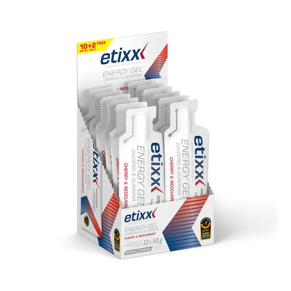 Packung von Etixx Energy Gel Ginseng & Guarana
