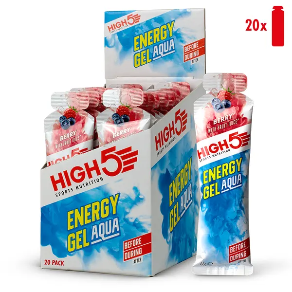 Packung von High5 Energy Gel Aqua