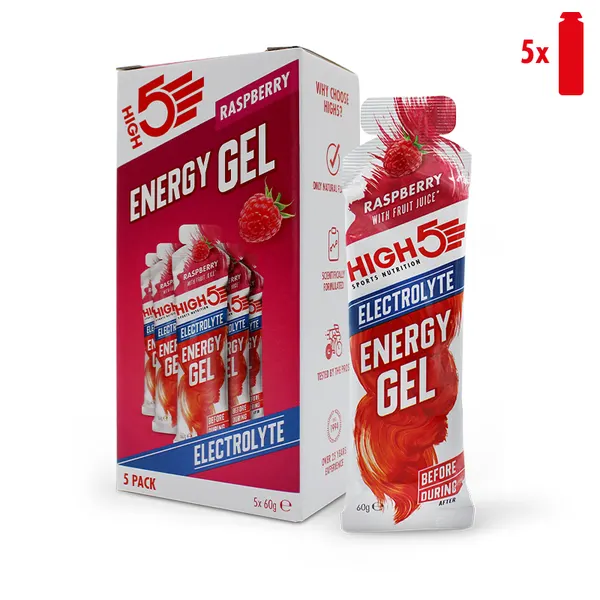 Packung von High5 Energy Gel Electrolyte