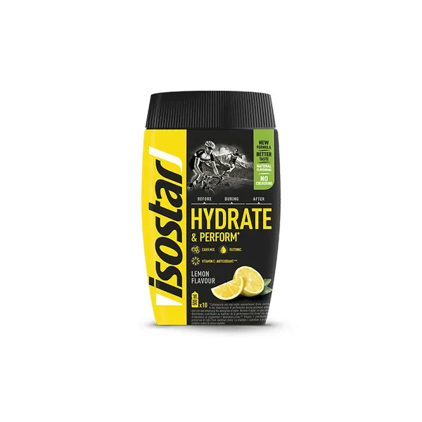 Packung von Isostar Hydrate & Perform Lemon