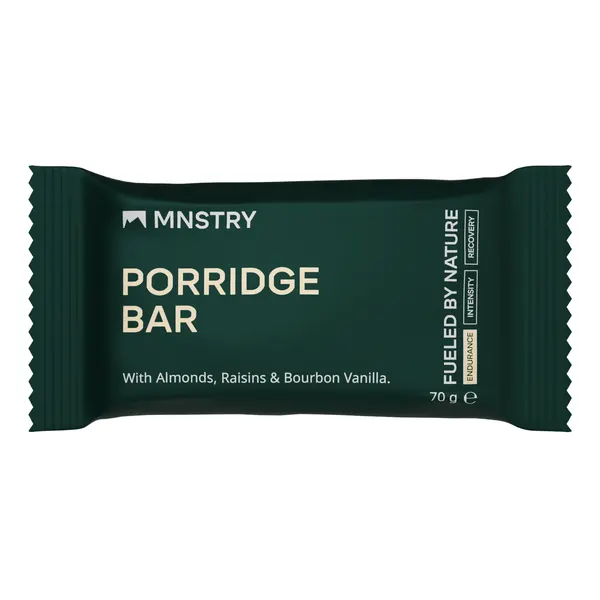 Packung von MNSTRY Porridge BAR Almond
