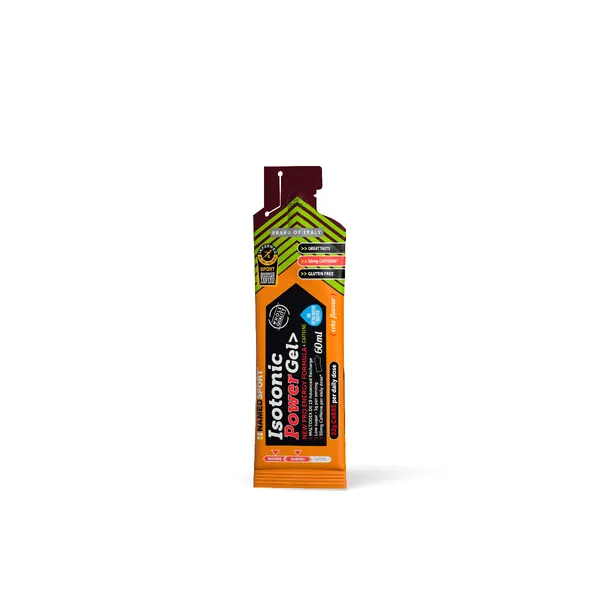 Packung von Named Sport Isotonic Power Gel> Cola