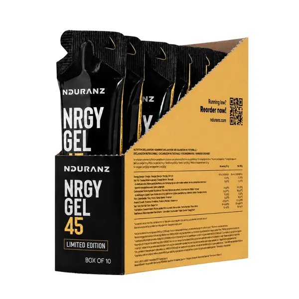 Packung von Nduranz Nrgy Gel 45 Limited Edition