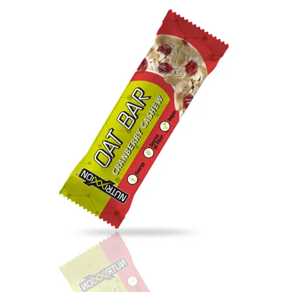 Packung von Nutrixxion Energie Oat Riegel Vegan