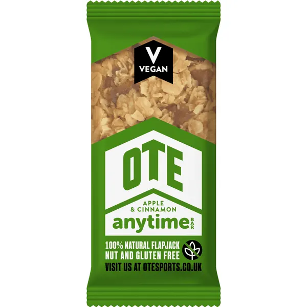 Packung von OTE Apple & Cinnamon Vegan Anytime Bar