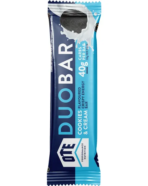 Packung von OTE Cookies & Cream Duo Bar