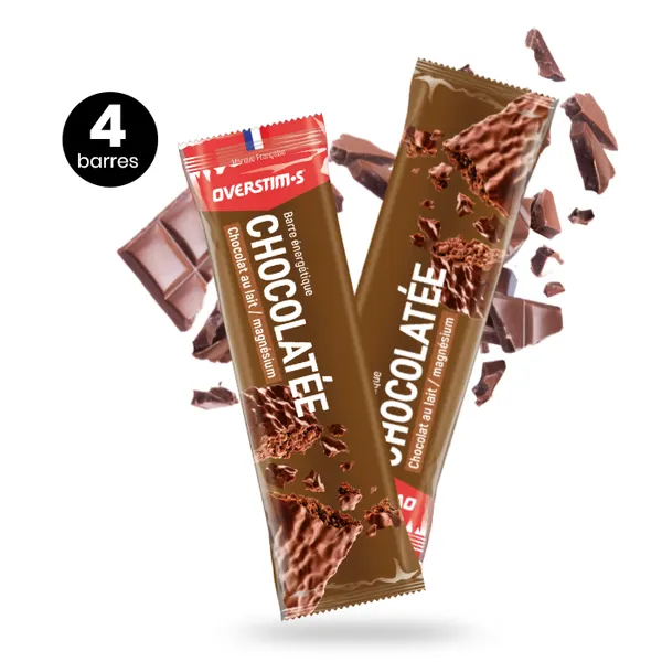 Packung von Overstims Barre chocolat