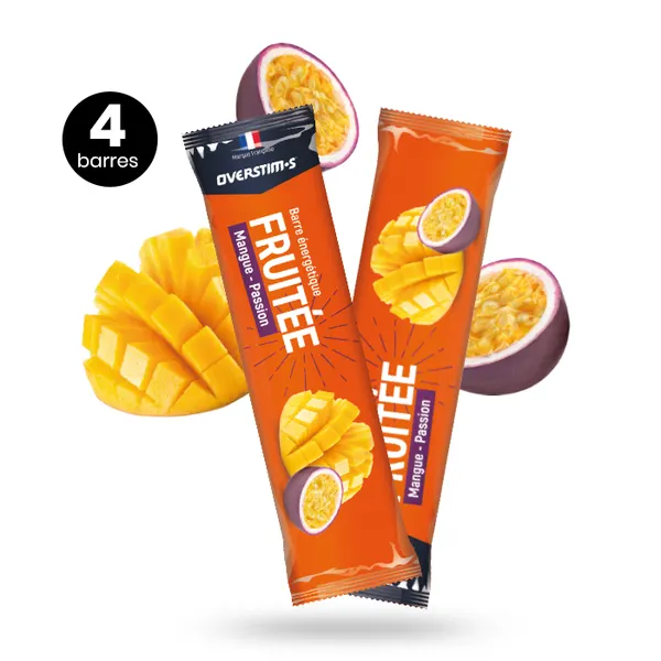 Packung von Overstims Barre fruitée