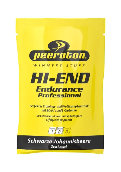 Packung von Peeroton HI-END Endurance Energy Drink Professional