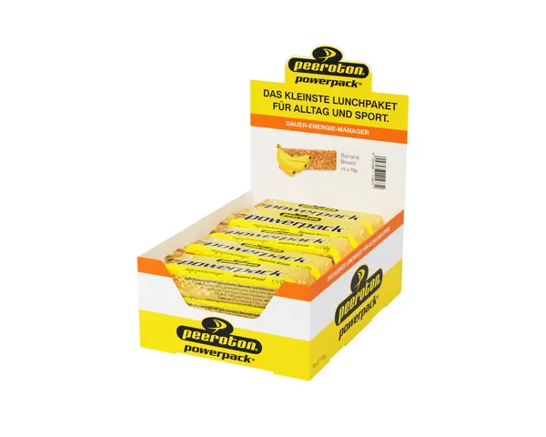 Packung von Peeroton POWERPACK Energie Riegel