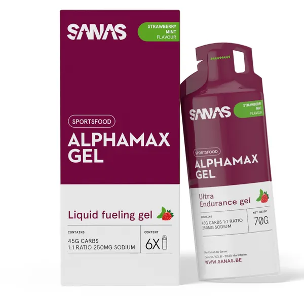 Packung von Sanas Alphamax Gel