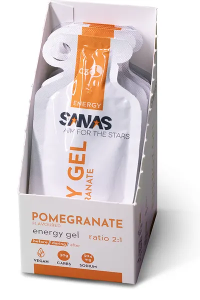 Packung von Sanas Energy Gel