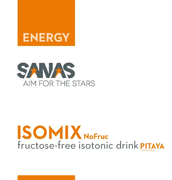 Packung von Sanas Isomix NoFruc
