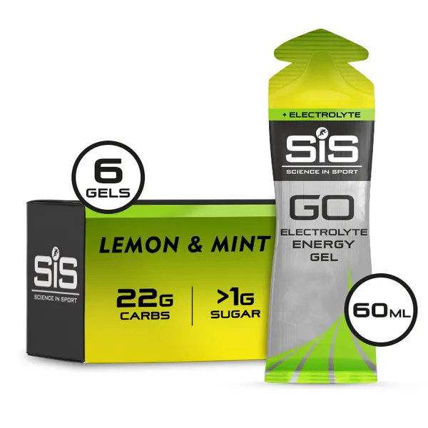 Packung von Science in Sport Go Isotonic Energie + Elektrolyte Gele