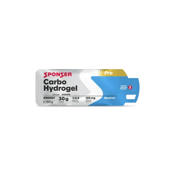 Packung von Sponser Carbo Hydrogel