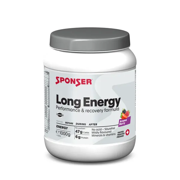 Packung von Sponser Long Energy