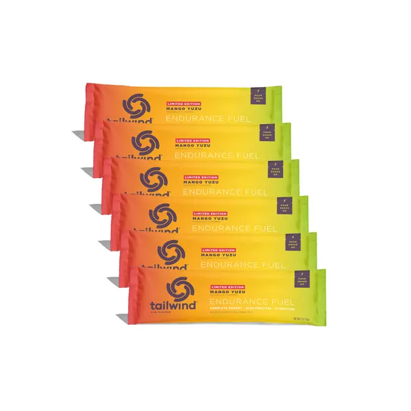 Packung von Tailwind Endurance Fuel: Mango Yuzu Limited Edition
