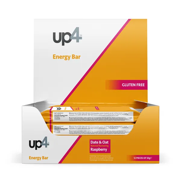 Packung von up4 Date & Oat Energy Bar — Raspberry
