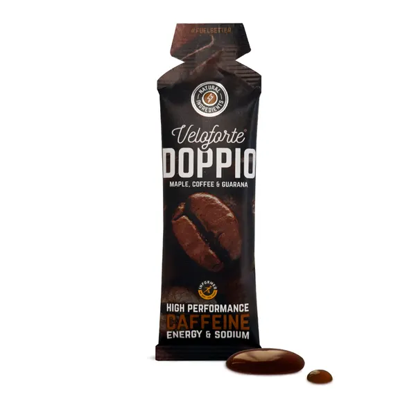 Packung von Veloforte Natural Energy Gel with Caffeine