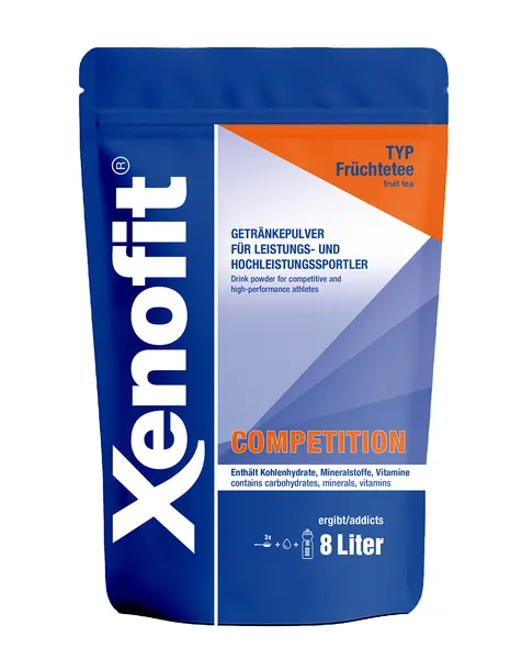 Packung von Xenofit competition Früchtetee